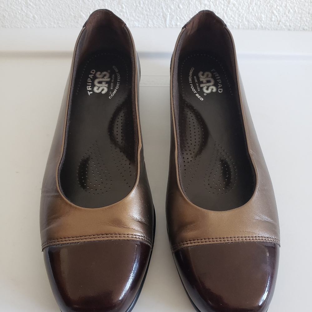 SAS Coco Slip Loafer Leather Brown Bronze# - Picture 12 of 14